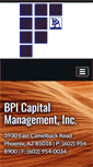 Mobile Screenshot of bpicapital.com