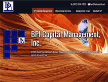 Tablet Screenshot of bpicapital.com